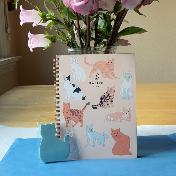 π BALTIC CLUB CAT NOTEBOOK π NWT π - Picture 5 of 16